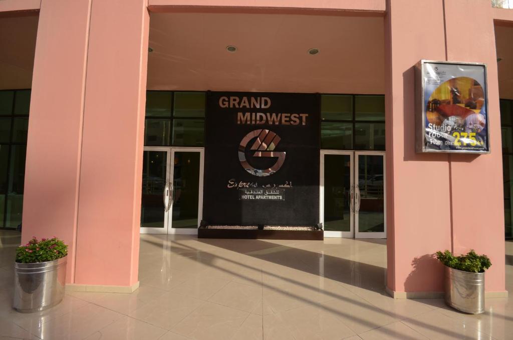 Grand Midwest Express Hotel Apartments Dubái Exterior foto